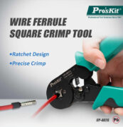 PROSKIT πρέσα ακροδεκτών CP-462G, 0.08-10mm², 175mm 2