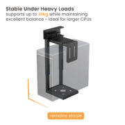 BRATECK βάση γραφείου για PC CPB29-01, universal, μεταλλική, έως 30kg 9 BRATECK βάση γραφείου για PC CPB29-01, universal, μεταλλική, έως 30kg 3