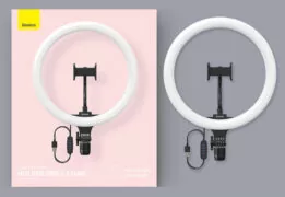 BASEUS φωτιστικό δαχτυλίδι LED CRZB12-B01, 12", χωρίς τρίποδα, μαύρο 11 BASEUS φωτιστικό δαχτυλίδι LED CRZB12-B01, 12", χωρίς τρίποδα, μαύρο 5