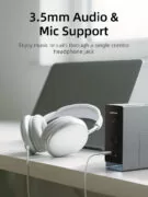 CABLETIME docking station CT-DK181-AG, 16 θυρών, USB-C σύνδεση, 100W PD, 1000Mbps, MST, γκρι 7