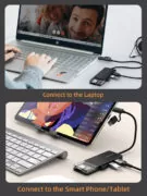 CABLETIME USB hub CT-HUBT3-PB, 4x θυρών, 5Gbps, USB/USB-C σύνδεση, μαύρο 9 CABLETIME USB hub CT-HUBT3-PB, 4x θυρών, 5Gbps, USB/USB-C σύνδεση, μαύρο 2