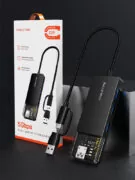 CABLETIME USB hub CT-HUBT3-PB, 4x θυρών, 5Gbps, USB/USB-C σύνδεση, μαύρο 13 CABLETIME USB hub CT-HUBT3-PB, 4x θυρών, 5Gbps, USB/USB-C σύνδεση, μαύρο 6