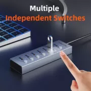 CABLETIME USB hub CT-HUBU7-AG, 7x θυρών, 5Gbps, USB σύνδεση, 1m, γκρι 18 CABLETIME USB hub CT-HUBU7-AG, 7x θυρών, 5Gbps, USB σύνδεση, 1m, γκρι 6
