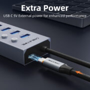CABLETIME USB hub CT-HUBU7-AG, 7x θυρών, 5Gbps, USB σύνδεση, 1m, γκρι 20 CABLETIME USB hub CT-HUBU7-AG, 7x θυρών, 5Gbps, USB σύνδεση, 1m, γκρι 8