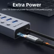 CABLETIME USB hub CT-HUBU7-AG, 7x θυρών, 5Gbps, USB σύνδεση, 1m, γκρι 20 CABLETIME USB hub CT-HUBU7-AG, 7x θυρών, 5Gbps, USB σύνδεση, 1m, γκρι 8