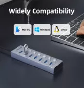 CABLETIME USB hub CT-HUBU7-AG, 7x θυρών, 5Gbps, USB σύνδεση, 1m, γκρι 23 CABLETIME USB hub CT-HUBU7-AG, 7x θυρών, 5Gbps, USB σύνδεση, 1m, γκρι 11