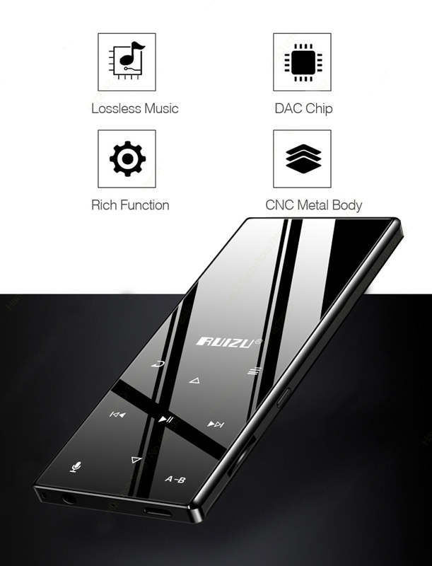 RUIZU MP3 player D29 με ηχείο, 1.8", 16GB, Bluetooth, ελληνικό μενού, μαύρο 5 RUIZU MP3 player D29 με ηχείο, 1.8", 16GB, Bluetooth, ελληνικό μενού, μαύρο - Image 3