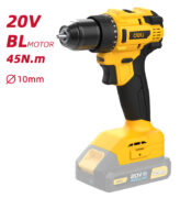 DELI δράπανο μπαταρίας DC120Z, Brushless, 20V, 45N.m 1