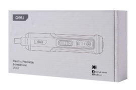 DELI σετ κατσαβίδι μπαταρίας με μύτες DC161, LED φακός, 2000mAh 5