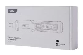 DELI σετ κατσαβίδι μπαταρίας με μύτες DC161, LED φακός, 2000mAh 5