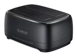 ORICO docking station για 2.5" ή 3.5" SATA HDD/SSD DD28U3-C, 2 θέσεων, 5Gbps, clone function, μαύρο 1
