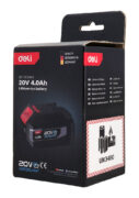 DELI μπαταρία λιθίου για εργαλεία μπαταρίας DE-DC20A4, 20V 4Ah 4