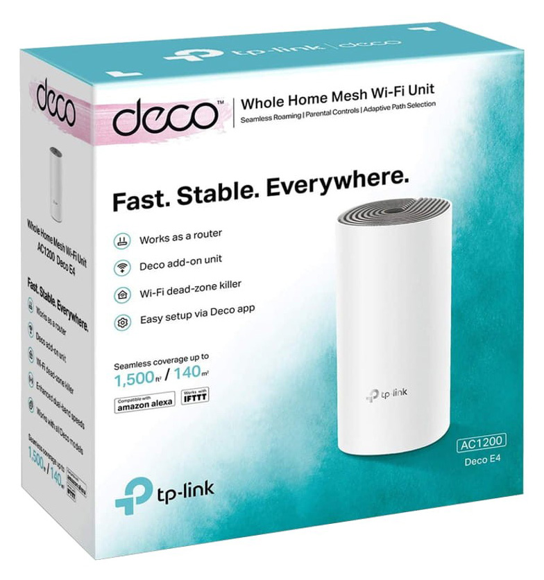 TP-LINK Home Mesh Wi-Fi System DECO E4, AC1200, Ver. 2.0 9 TP-LINK Home Mesh Wi-Fi System DECO E4, AC1200, Ver. 2.0 - Image 7