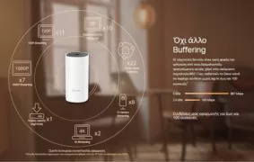 TP-LINK Home Mesh Wi-Fi System Deco M4, AC1200, Ver. 2.0 3