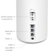 TP-LINK Whole Home Mesh WiFi 6 Deco X20-4G, 4G+ Cat6 AX1800, Ver. 1.0 10 TP-LINK Whole Home Mesh WiFi 6 Deco X20-4G, 4G+ Cat6 AX1800, Ver. 1.0 3