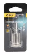 DELI ποτηροτρύπανο διαμαντέ DH-BKK250-E1 για πλακάκια/γυαλί, 25mm διάμετρος 3