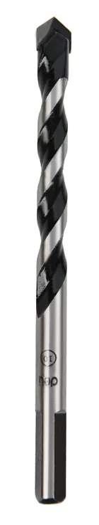 DELI σετ τρυπάνια DH-BWZ010-E1 για τοίχο/μέταλλο/ξύλο, 45# YG6X, 10x120mm, τρίπλευρο, 5τμχ