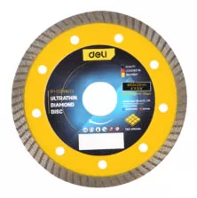 DELI δίσκος κοπής διαμαντέ DH-CQP105-E3, δομικών υλικών, ultrathin, 105mm, 14500rpm, wet & dry