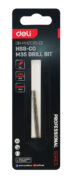 DELI σετ τρυπάνια DH-MHZ020-E2 για μέταλλο, M35 HSS 5% κοβαλτίου, DIN 388, 2x49mm, κυλινδρικό, 2τμχ 3