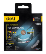 DELI δίσκος κοπής ξύλου DH-MJP235-E1, 60 δόντια, 235mm, 6500rpm 2