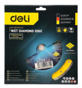 DELI δίσκος κοπής διαμαντέ DH-SQP230-E3, δομικών υλικών, 230mm, 6650rpm, wet 3
