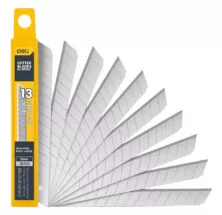 DELI ανταλλακτικές λεπίδες DL-DP092 για κοπίδι, 9mm, 10τμχ