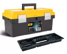 DELI εργαλειοθήκη DL-TC270, πλαστική, 40x21x19cm, μαύρη 1
