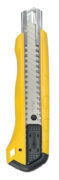 DELI πλαστικό κοπίδι με ασφάλεια DL003, 18mm, κίτρινο