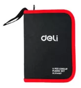 DELI σετ ασφαλειοτσίμπιδα DL104407 με θήκη, 175mm, 4τμχ 9 DELI σετ ασφαλειοτσίμπιδα DL104407 με θήκη, 175mm, 4τμχ 4