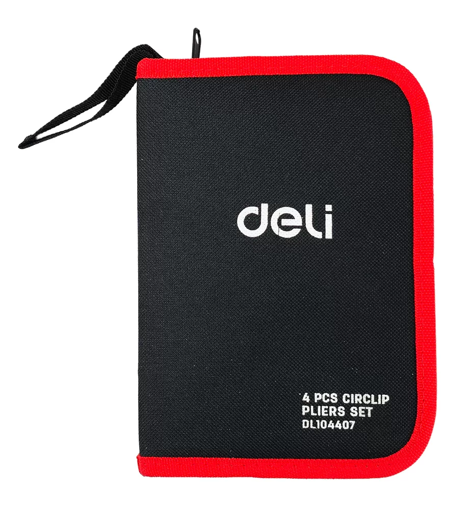 DELI σετ ασφαλειοτσίμπιδα DL104407 με θήκη, 175mm, 4τμχ 6 DELI σετ ασφαλειοτσίμπιδα DL104407 με θήκη, 175mm, 4τμχ - Image 4