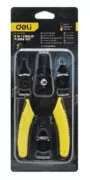 DELI ασφαλειοτσίμπιδο DL104506 με 4 κεφαλές, 150mm 7