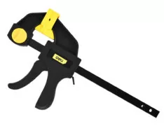 DELI σφιγκτήρας σκανδάλης DL110106 με μέγιστο άνοιγμα 150mm, μαύρος 1