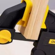 DELI σφιγκτήρας σκανδάλης DL110136 με μέγιστο άνοιγμα 900mm, μαύρος 3