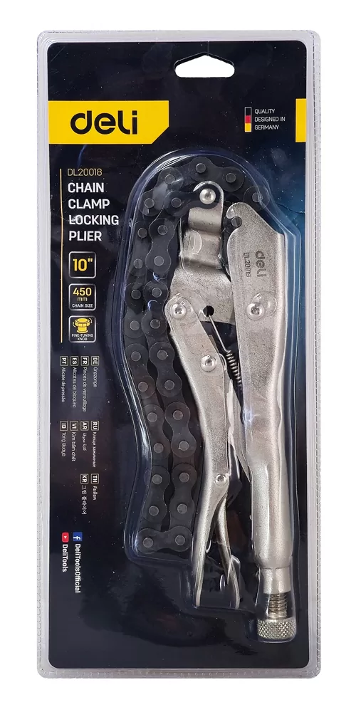 DELI αλυσοκάβουρας DL20018, 10"/250mm, 450mm αλυσίδα 6 DELI αλυσοκάβουρας DL20018, 10"/250mm, 450mm αλυσίδα - Image 4
