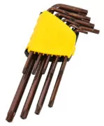 DELI σετ κλειδιά Torx DL230707G σε σχήμα L, T10-T50, 9τμχ 1