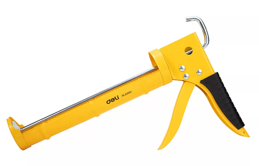 DELI πιστόλι σιλικόνης DL2350, ανοικτού τύπου, 230mm 3 DELI πιστόλι σιλικόνης DL2350, ανοικτού τύπου, 230mm