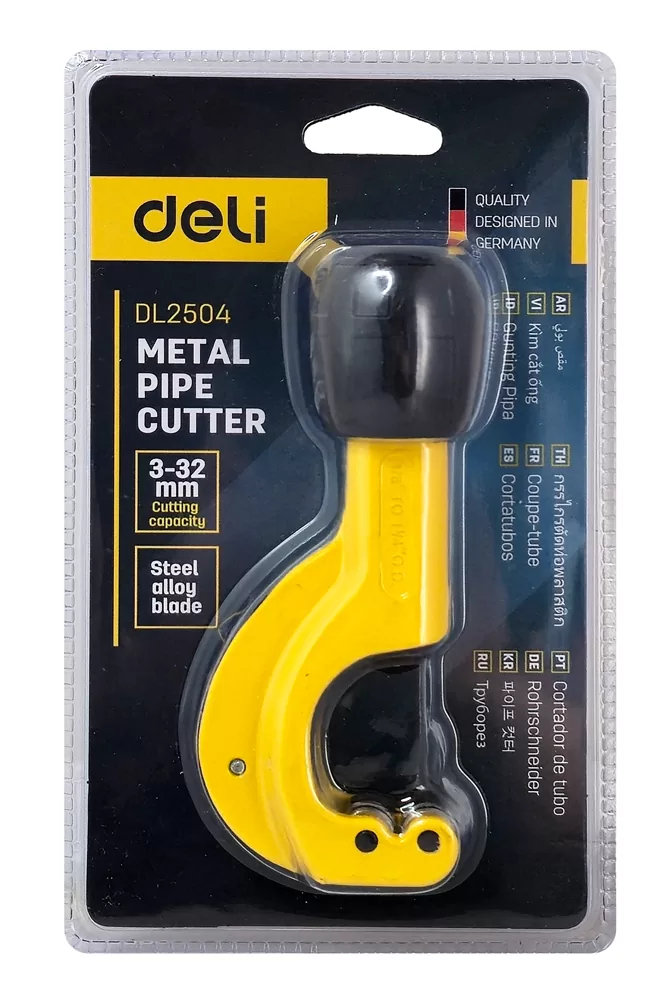 DELI κόφτης μεταλλικού σωλήνα DL2504 με μέγιστη διάμετρο 32mm 8 DELI κόφτης μεταλλικού σωλήνα DL2504 με μέγιστη διάμετρο 32mm - Image 6