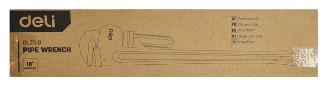 DELI κάβουρας υδραυλικού DL2518, 18"/450mm, 0-60mm, κίτρινο 5 DELI κάβουρας υδραυλικού DL2518, 18"/450mm, 0-60mm, κίτρινο - Image 3