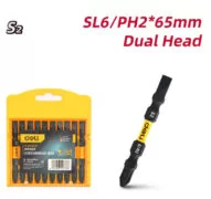 DELI σετ μύτες κατσαβιδιού DL252202D για δραπανοκατσάβιδο, διπλή κεφαλή, σταυρωτές/ίσιες, SL6/PH2x65mm, 10τμχ 7 DELI σετ μύτες κατσαβιδιού DL252202D για δραπανοκατσάβιδο, διπλή κεφαλή, σταυρωτές/ίσιες, SL6/PH2x65mm, 10τμχ 3