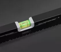 DELI αλφάδι DL290500B με 2 μάτια & χάρακα, 50cm 2
