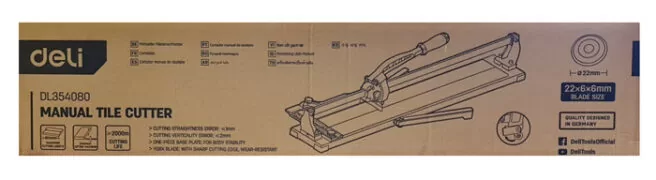 DELI κόφτης πλακιδίων DL354080, χειροκίνητος, max 800x14mm 7 DELI κόφτης πλακιδίων DL354080, χειροκίνητος, max 800x14mm 3
