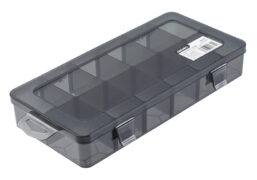 DELI ταμπακιέρα DL432304, 12 θέσεων, 26x13.5x4.4cm, πλαστική, μαύρη
