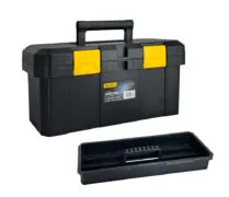 DELI εργαλειοθήκη DL432918, πλαστική, 42.5x23x19.5cm, μαύρη 1