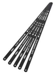 DELI σετ λάμες πριονιού σιδήρου/ξύλου DL4673, 300mm, 24 TPI, 5τμχ