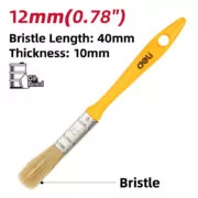 DELI πινέλο βαφής DL509131 με φυσικές τρίχες, πλαστική λαβή, 12mm 2