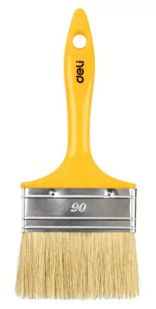 DELI πινέλο βαφής DL509138 με φυσικές τρίχες, πλαστική λαβή, 90mm