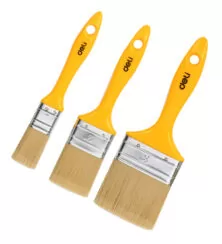 DELI σετ πινέλα βαφής DL509157 με συνθετικές τρίχες, πλαστική λαβή, 25/50/75mm, 3τμχ