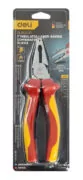 DELI πένσα ίσια ηλεκτρολόγου DL512007, μόνωση VDE 1000V, 18cm 4