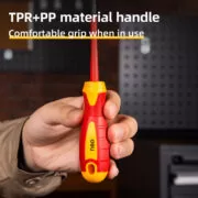 DELI κατσαβίδι σταυρωτό ηλεκτρολόγου DL518150, μαγνητικό, PH3x150mm, VDE 1000V 9 DELI κατσαβίδι σταυρωτό ηλεκτρολόγου DL518150, μαγνητικό, PH3x150mm, VDE 1000V 4