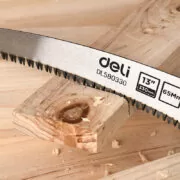 DELI πριόνι ξύλου DL580330 με αντιολισθητική λαβή, 330mm, 7 TPI 2